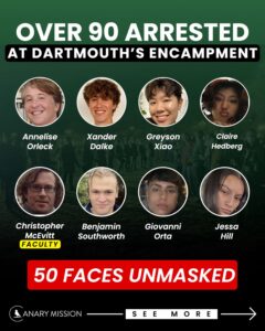Dartmouth Encampment Arrests